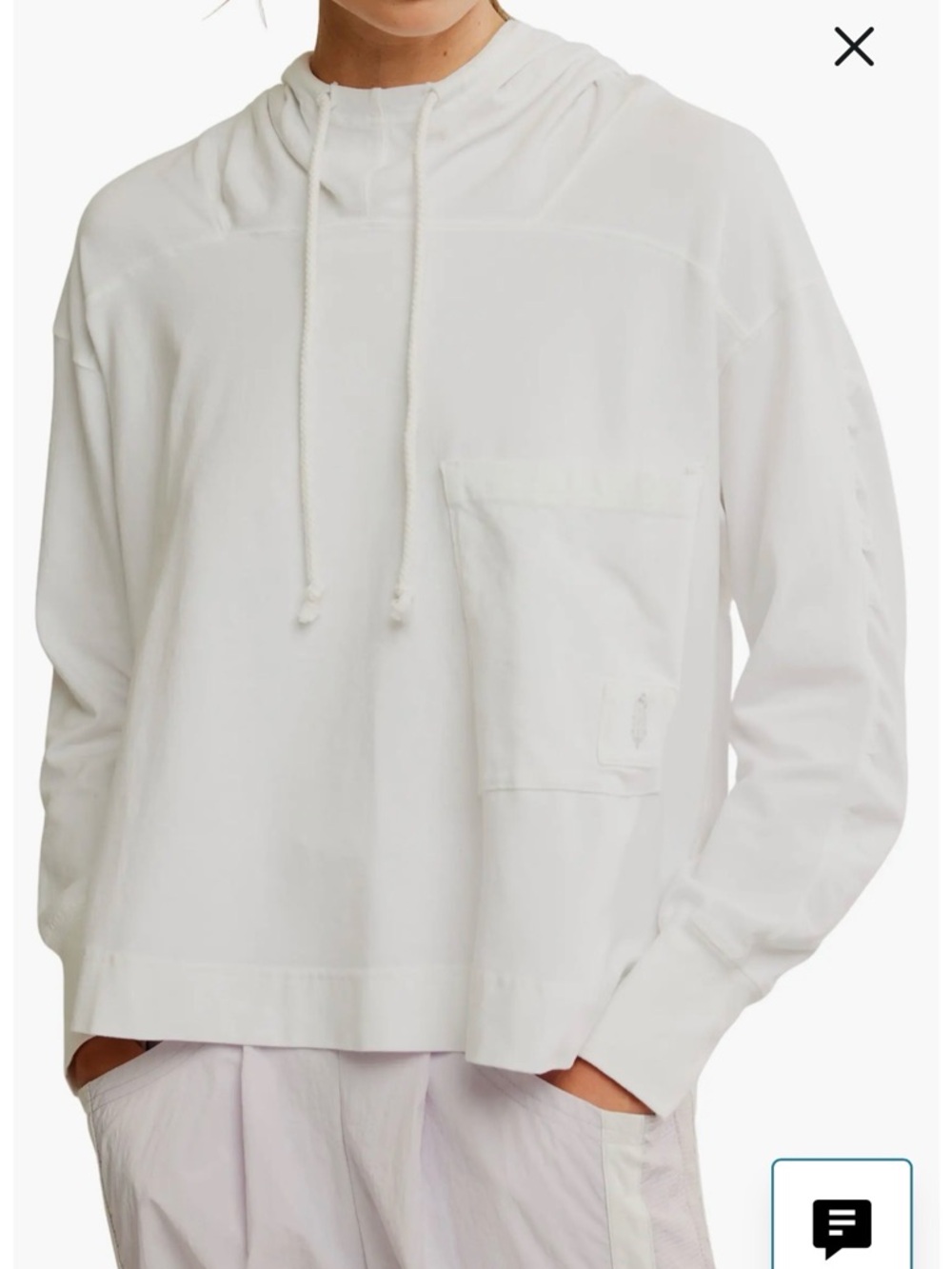 Free People FP Movement Hot Shot Stretch Cotton Fleece Hoodie Women’s